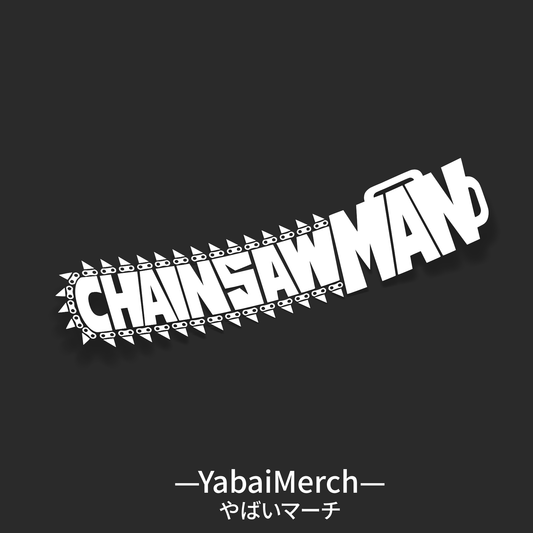 Chainsaw Man Logo Decal - YabaiMerch