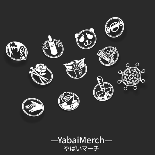 Jujutsu Kaisen Emblems Decals - YabaiMerch