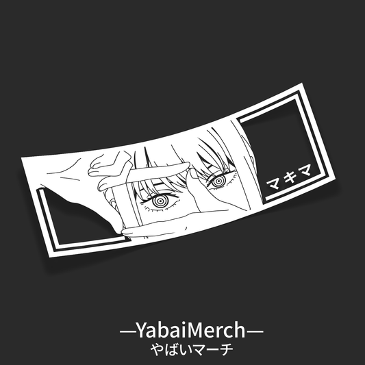 Makima Slap Decal - YabaiMerch