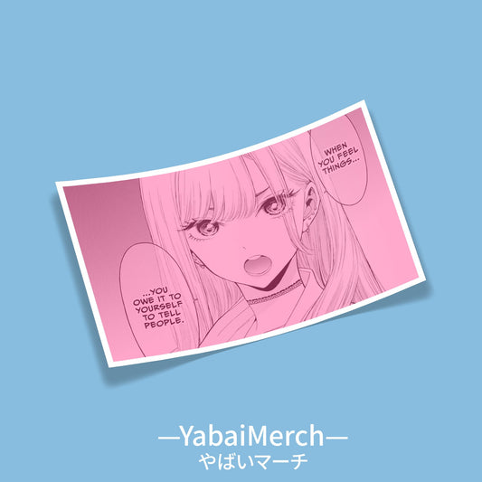 Marin Manga Panel Sticker - YabaiMerch