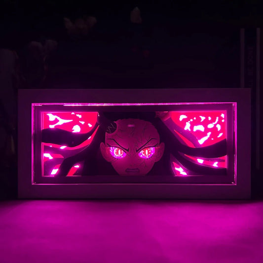 Nezuko Demon Mode Light Box - YabaiMerch